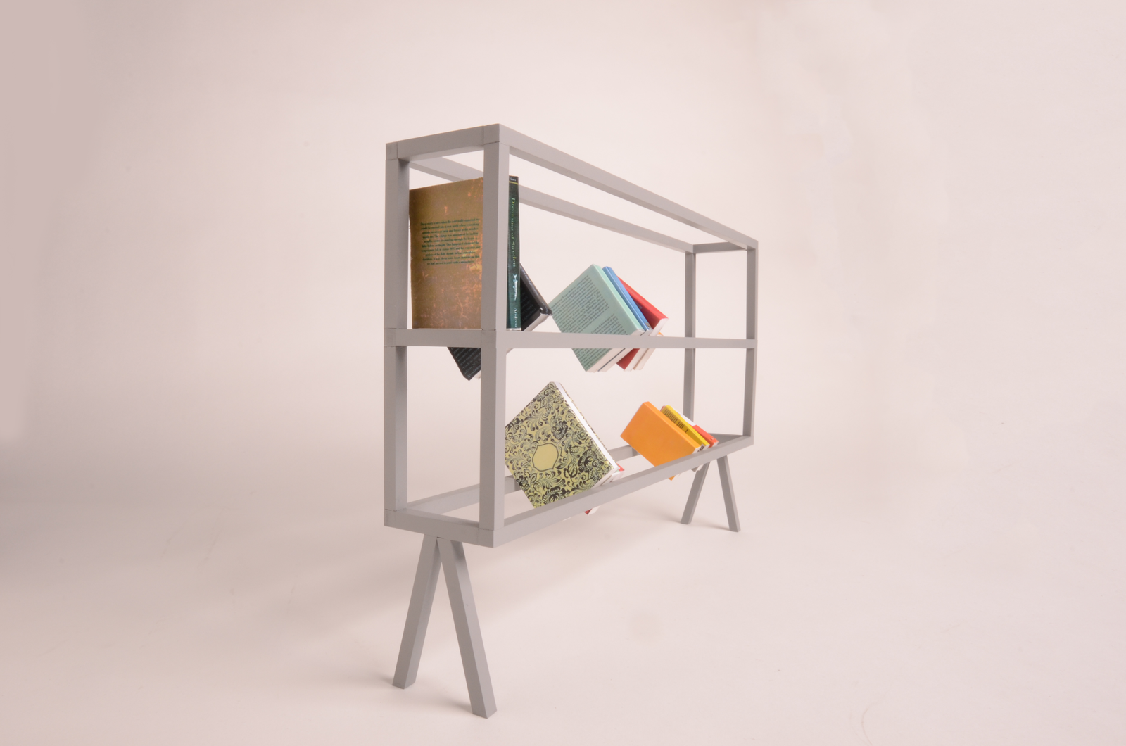 vista prospettica della libreria